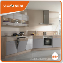 Professional manufacture factory directly gray cabinet kitchen company